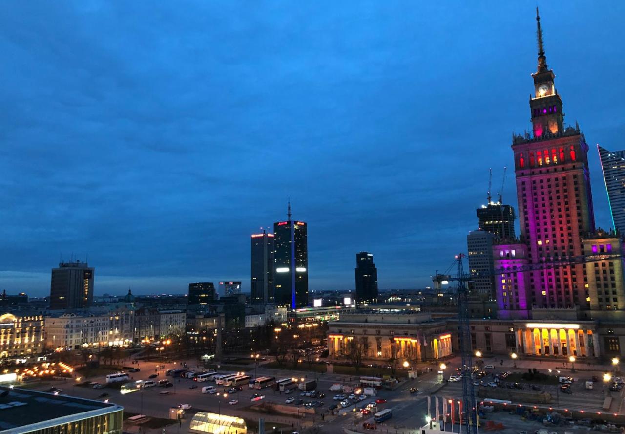 Palm Aparts Warsaw City View Bagian luar foto